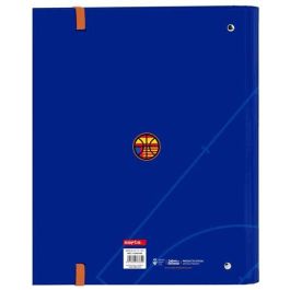 Carpeta Con Recambio Safta Din A4 Tapa Forrada 100 H 60 gr Cuadro 5 mm Valencia Basket Club 270x35x320 mm Carpeta Con Recambio Safta Din A4 Tapa Forrada 100 H 60 gr Cuadro 5 mm Valencia Basket Club 270x35x320 mm