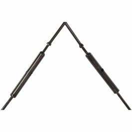 Armario ropero DKD Home Decor Marrón Negro Metal Madera de mango 130 x 47 x 205 cm