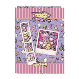 Safta Gorjuss Fairground Carpeta Folio de Cartón con Gomas y Solapas 335x260x25 mm