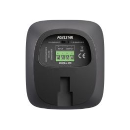 Fonestar Sonora 3Tn Altavoz de Sonorización 100V / Baja Impedancia 20W RMS Woofer 3'' Megafonía y Sonido Ambiental Negro