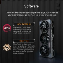 ASUS TUF Gaming TUF-RTX5090-O32G-GAMING Tarjeta Gráfica NVIDIA GeForce RTX 5090 32 GB GDDR7 PCI Express 5.0 Resolución 7680 x 4320