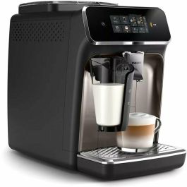 Cafetera espresso automática - PHILIPS - Silent Brew EP2336/40 - 4 bebidas LatteGo - Cromo negro Cafetera espresso automática - PHILIPS - Silent Brew EP2336/40 - 4 bebidas LatteGo - Cromo negro