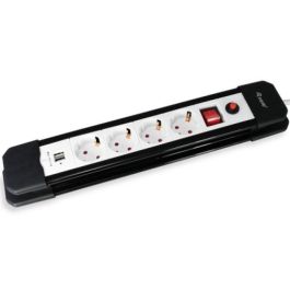 Equip Regleta Con 4 Tomas + 2 Usb Con Cable De 1´5 M.Y Botón De Apagado Y Encendido Precio: 15.99495975. SKU: S7802792