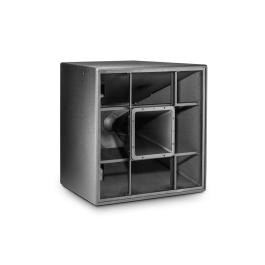 JBLPRO Altavoz de Rango Completo PD544 de 15 Pulgadas con Bocina, Diseño de Precisión para Alta Salida y Control de Patrón