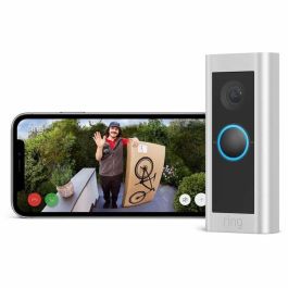Ring RIN1702487666740 Timbre con vídeo Pro 2, para carril DIN, versión UE