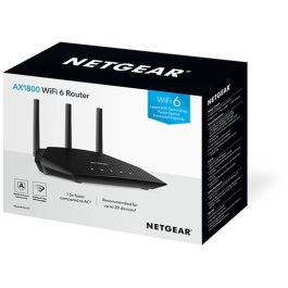 Netgear RAX10 Router WiFi 6 AX1800 de 4-Stream con NETGEAR Armor