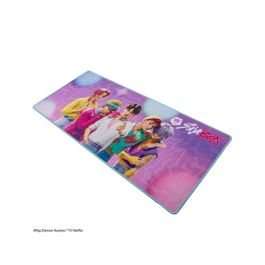 Cinereplicas Alfombrilla de Escritorio XL Kpop Demon Hunters Saja Boys - 80 x 35 cm - Superficie Micro-Texturizada, Base Neopreno - Diseño Oficial Netflix