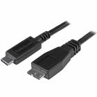 Cable Micro USB 3.0 B a USB C Startech USB31CUB50CM         50 cm Negro 0