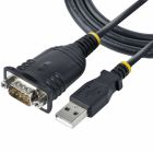 Cable USB a Puerto Serie 1P3FP-USB-SERIAL Negro 0