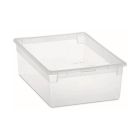 Caja Multiusos Terry Light Box M Con Tapa Transparente Polipropileno (27,8 x 39,6 x 13,2 cm) 0