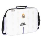 Cartera Escolar Real Madrid C.F. Negro Blanco (38 x 28 x 6 cm) 0