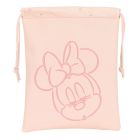 Portameriendas Minnie Mouse 20 x 25 cm Saco Rosa 0