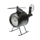 Reloj de Mesa Versa Helicóptero Metal (19,5 x 17,5 x 12,5 cm) 0