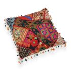Cojín Versa Borlas Poliéster (45 x 45 cm) 0