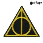 Parche Harry Potter Amarillo Negro Poliéster 0