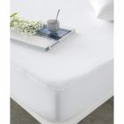 Protector de colchón Naturals Blanco Cama de 90 (90 x 190/200 cm) 0
