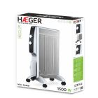 Calefactor Haeger Top Mica White 1500 W 0
