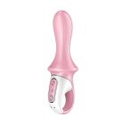 Satisfyer Air pump booty 5+ vibrador anal inflable rojo 0