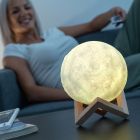 Lámpara LED Recargable Luna Moondy InnovaGoods 0
