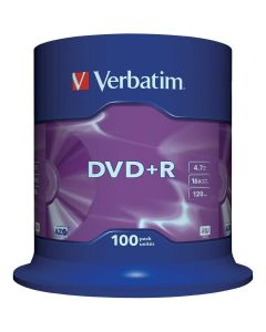 DVD-R Verbatim    100 Unidades 0
