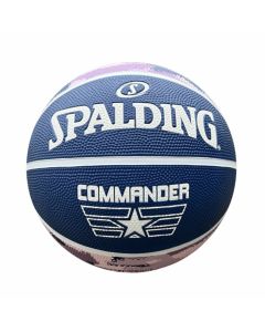 Balón de Baloncesto Commander Solid  Spalding Solid Purple 6 Años 0