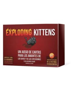 Juego de Cartas Exploding Kittens Asmodee (ES) 0