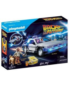 Playset Action Racer Back to the Future DeLorean Playmobil 70317 0