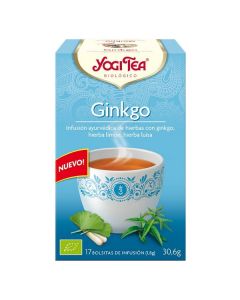 Infusión Yogi Tea Ginkgo (17 x 1,8 g) 0