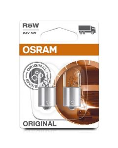 Bombilla para Automóvil Osram OS5627-02B 5 W Camión 24 V R5W 0
