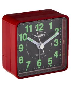 Reloj Despertador Casio TQ-140-4EF Rojo 0