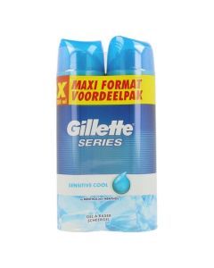 Gel Gillette Sensitive Cool (2 x 200 ml) 0
