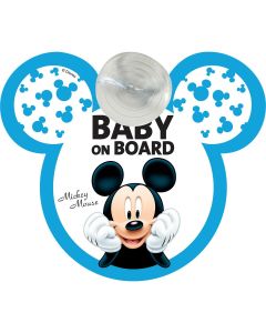 Adhesivo para Coche Mickey Mouse CZ10423 Ø 20 cm 0