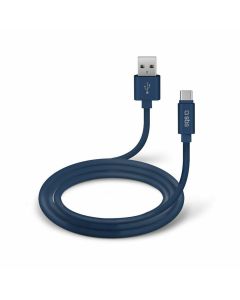 Cable USB A 2.0 a USB C SBS TECABLPOLOTYPECB Azul 0