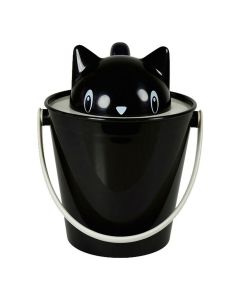 Cubo contenedor United Pets Gato Negro Polipropileno (20 cm) 0