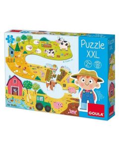 Puzzle Baby Granja Xxl Diset (17 pcs) 0