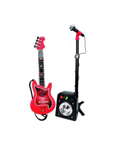 Guitarra Infantil Reig Micrófono Rojo 0