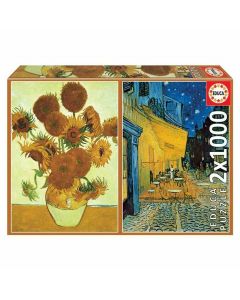 Puzzle Educa V. Van Gogh (2 x 1000) 0