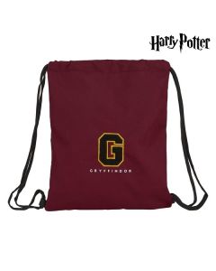Bolsa Mochila con Cuerdas Harry Potter Negro Granate 0