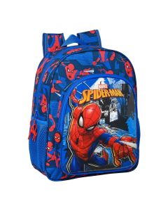 Mochila Escolar Spiderman Great power Rojo Azul (32 x 38 x 12 cm) 0