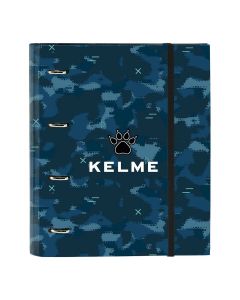 Carpeta de anillas Kelme Break A4 Negro Azul marino (27 x 32 x 3.5 cm) (35 mm) 0