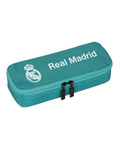 Estuche Escolar Real Madrid C.F. Blanco Verde Turquesa (22 x 5 x 8 cm) 0