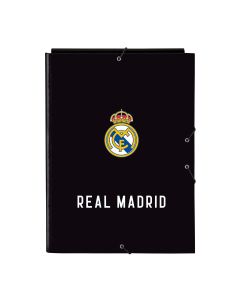 Carpeta Clasificadora Real Madrid C.F. Corporativa Negro A4 0
