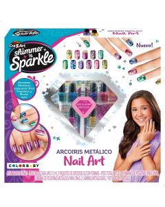 Set de Manicura Shimmer 'n Sparkle Nails Infantil 0
