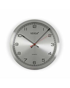Reloj de Pared Versa Aluminio (4,1 x 20 x 20 cm) 0