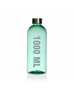 Botella de Agua Versa Verde 1 L Acero Poliestireno 0