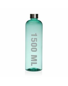 Botella de Agua Versa Verde 1,5 L Acero Poliestireno 0