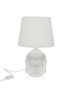 Lámpara de mesa Versa Buda Porcelana (21 x 33 x 21 cm) 0