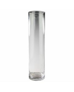 Jarrón DKD Home Decor Cristal Transparente (15 x 15 x 80 cm) 0