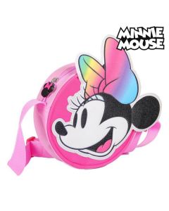 Bolso Bandolera 3D Minnie Mouse 72883 Rosa 0