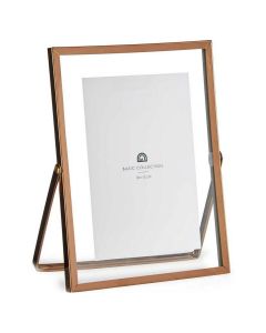 Marco de Fotos Doble Cristal Metal (15,5 x 1 x 20,7 cm) (10 x 15 cm) 0